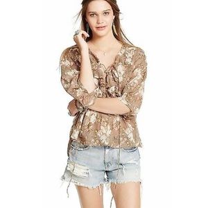 Denim & Supply Ralph Lauren Floral Boho Shirt